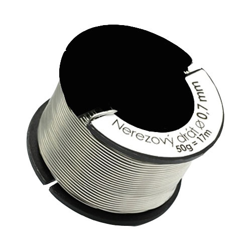 Nerezový drát 0,7 mm — foto 1