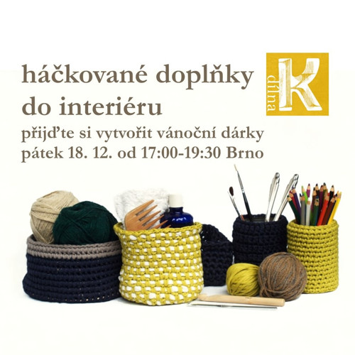 Háčkované doplňky 18. 12. Brno — foto 1