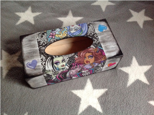 Krabička na kapesníčky - MONSTER HIGH — foto 1