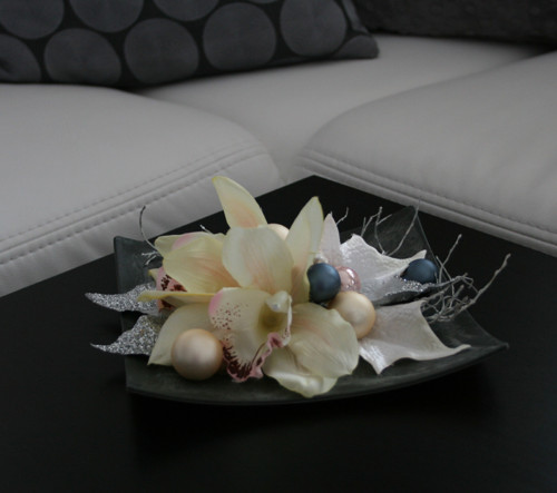 Vánoční dekorace - vánoční orchidej — foto 1