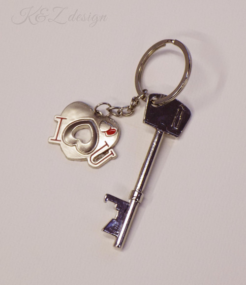 Klíčenka s otvírákem "IU and key" var. 1