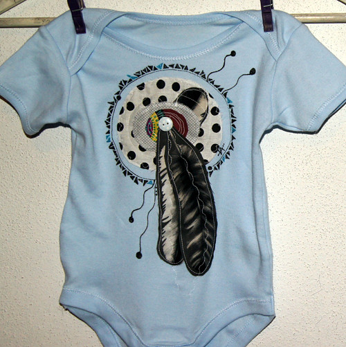 Body indiánské vel.9-12měsíců — foto 1