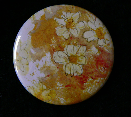 Zrcátko s kopretinami — foto 1