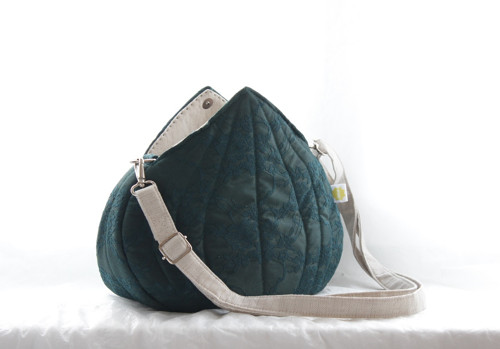 Kabelka Dark green lace...sleva — foto 1