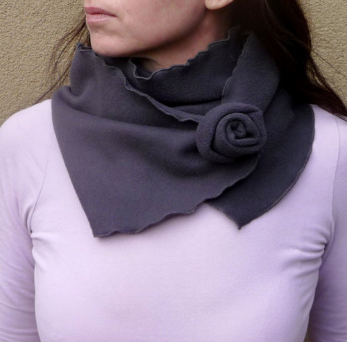 Fleecová šála