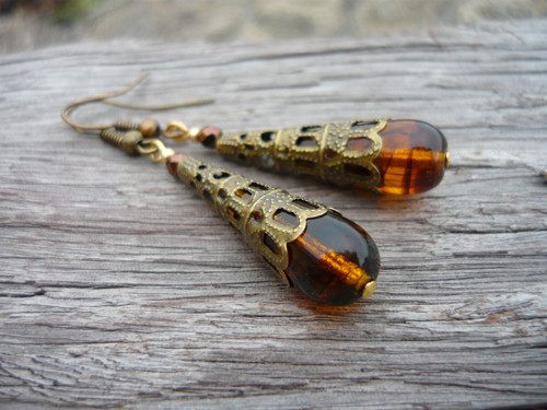 Náušnice Honey bells — foto 1