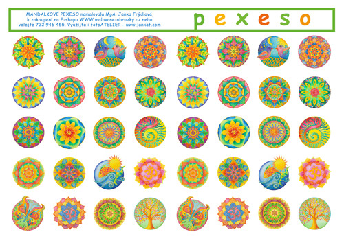 Pexeso mandaly — foto 1