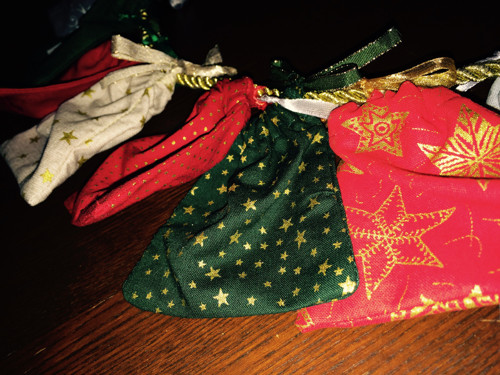Adventní kalendář 24 ks pytlíčků — foto 1