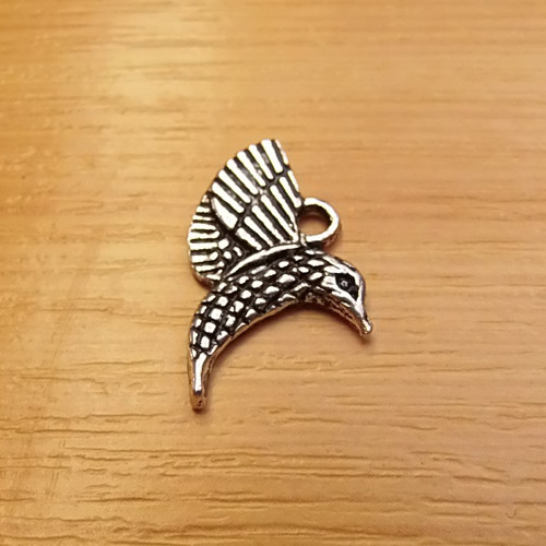 Kolibřík - starostříbro - 18 x 16mm
