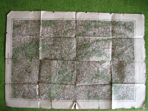 Stařičká mapa Josefova, 1922. // SLEVA.