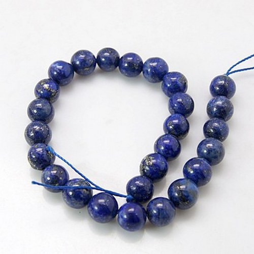 Lapis lazuli korálek 2ks-6mm
