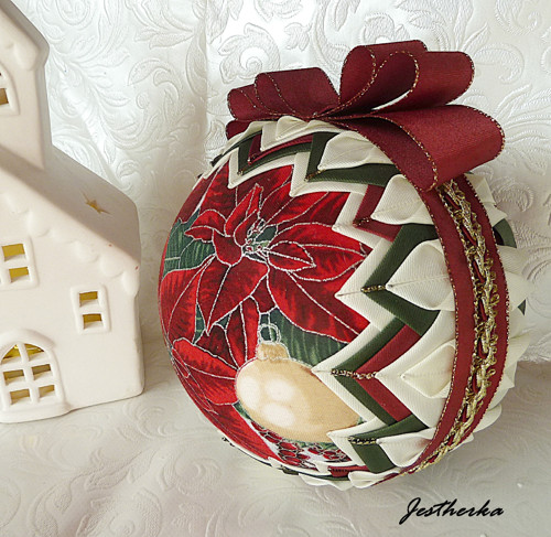 Vánoční koulička 14cm — foto 1