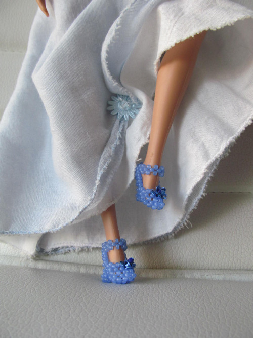 Modré střevíčky pro Barbie — foto 1
