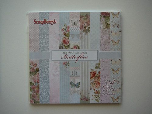Sada papírů 24 ks 15,3 x 15,3 cm