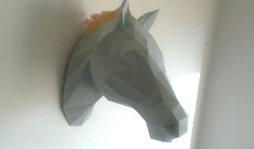 3D origami Kůň — foto 1
