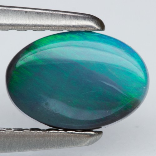 Černý opál - Black opal 0,48ct — foto 1