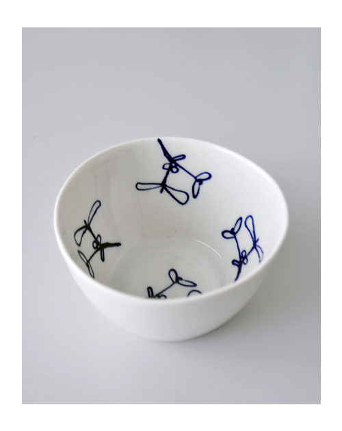 Porcelánová miska-de'form_štěstí / k1m — foto 1