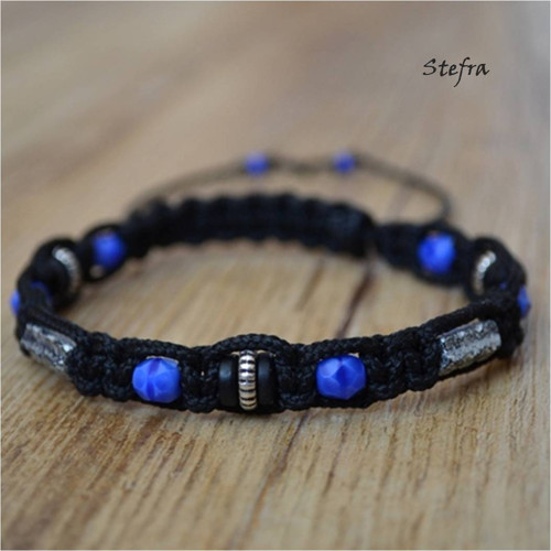 Black blue 2 - náramek pro pány — foto 1