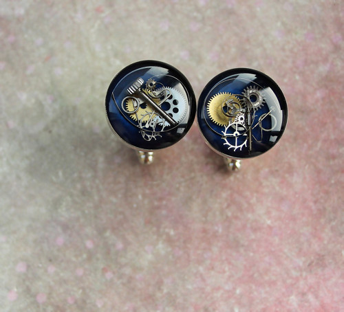 Manžetové knoflíčky /darkblue/ — foto 1