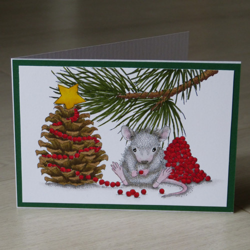 Vánoční přání - myš — foto 1