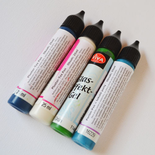 Pluster tex Pen, Perlen Pen, Glas Efekt — foto 1