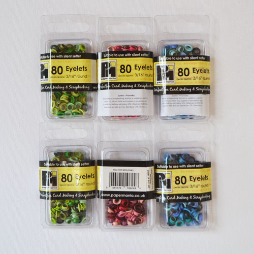 Průchodky-Eyelets 6 x 80ks — foto 1