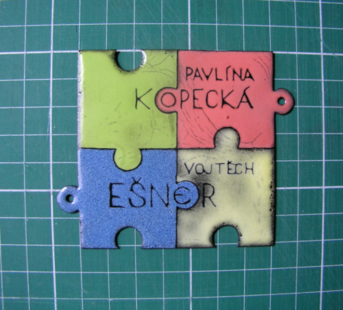 Puzzle cedulka — foto 1