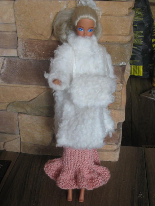 Barbie v kožíšku — foto 1