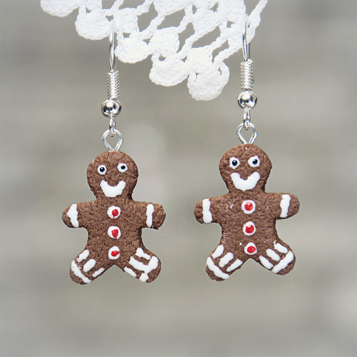 Gingermen, perníkoví fimo panáčci