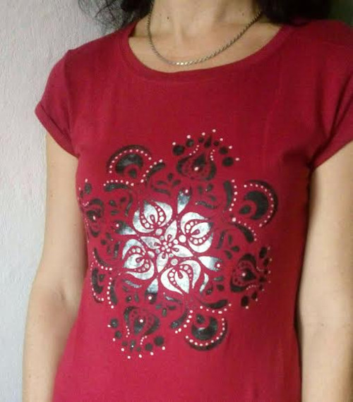 Tričko ''Red Mandala'' — foto 1