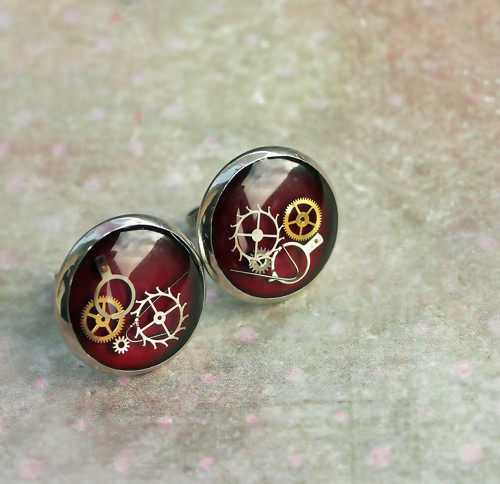 Burgundy circles — foto 1
