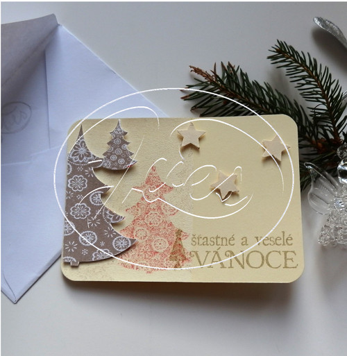 Vzkazová kartička Vánoce (4)