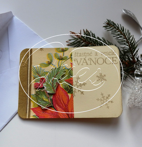 Vzkazová kartička Vánoce (5)