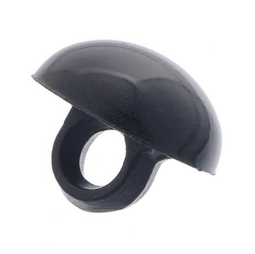 Černé knoflíky - buttony - černé 10mm, 10 ks