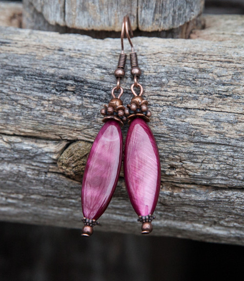 Elegantná perleť - purpurová — foto 1