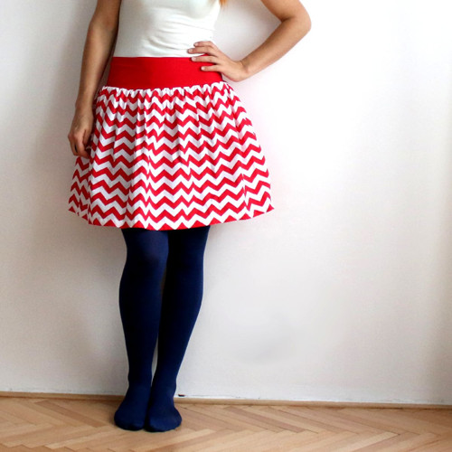 Chevron :) červená — foto 1