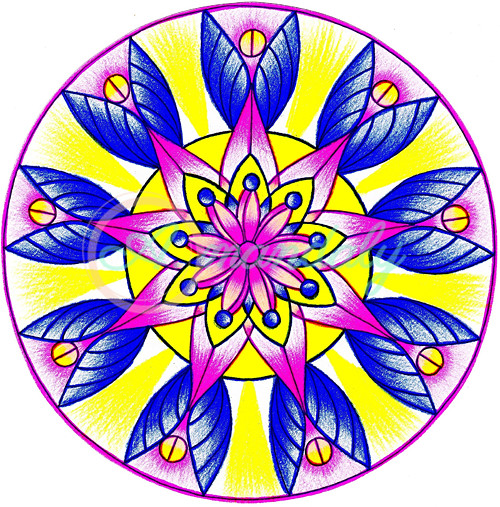 Mandala "Přijetí pomoci"