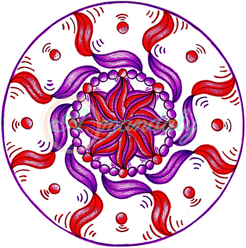 Mandala "Tady a teď"