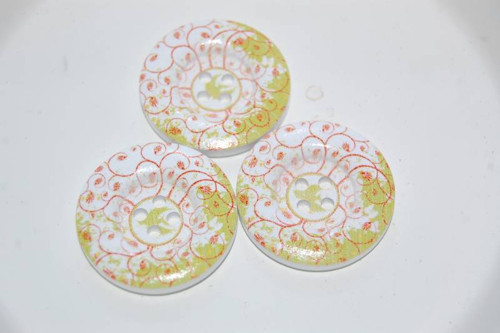 Dřevěný knoflík 30 mm