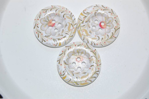 Dřevěný knoflík 30 mm