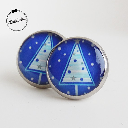 Xmas tree (blue) - antialergické — foto 1