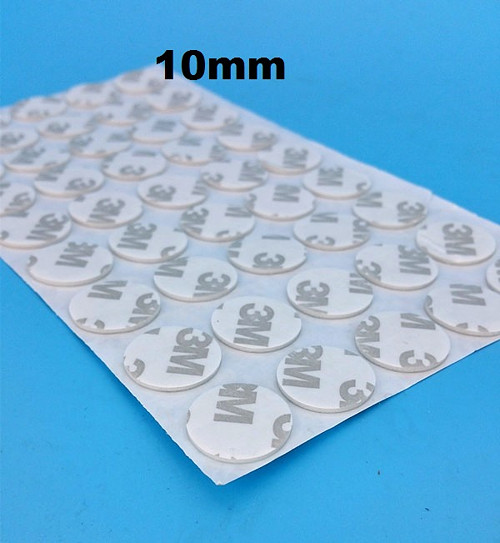 3M-Oboustranně samolepky ∅10mm-2ks