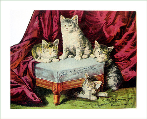 Látkový panel - vintage reklama (1)