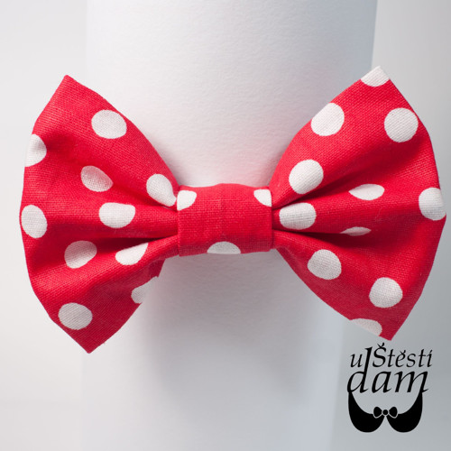 Pánský motýlek "Red Mickey" — foto 1