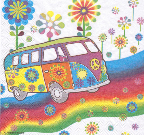 Ubrousek - veselý autobus
