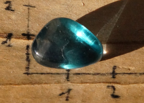 Výběrový modrý fluorit D1273 — foto 1