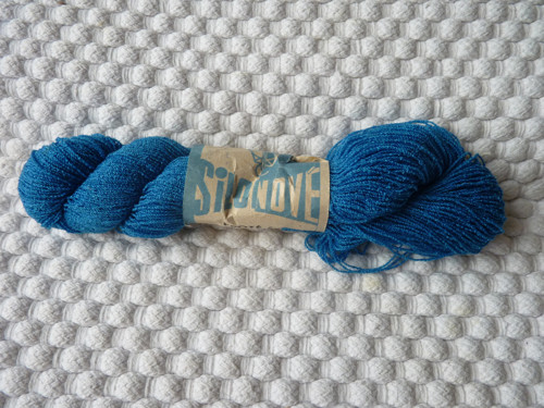 Silonové froté modré — foto 1