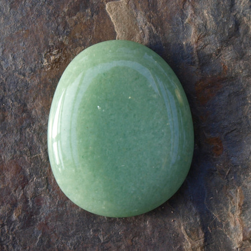 Avanturin, placka 39x34mm — foto 1