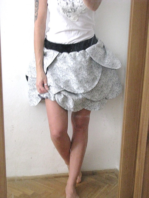 Sukně Rose White peace — foto 1