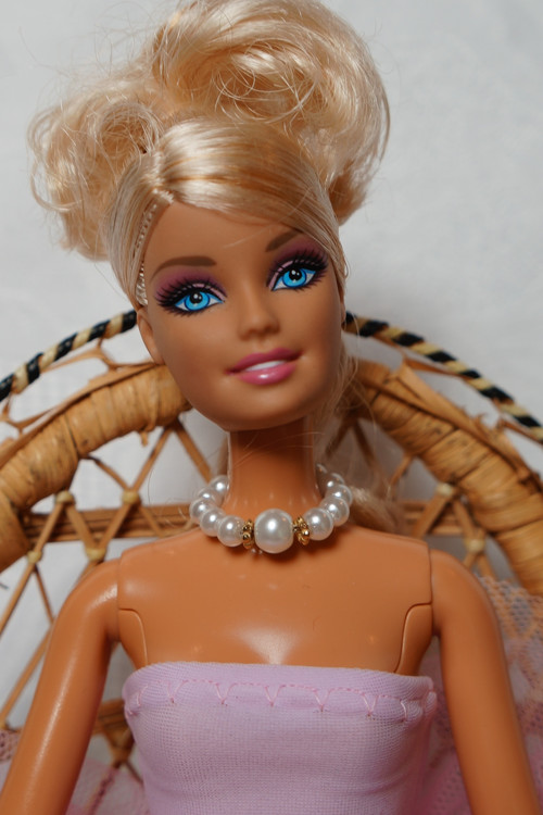 Šperk pro barbie - skleněné perličky — foto 1